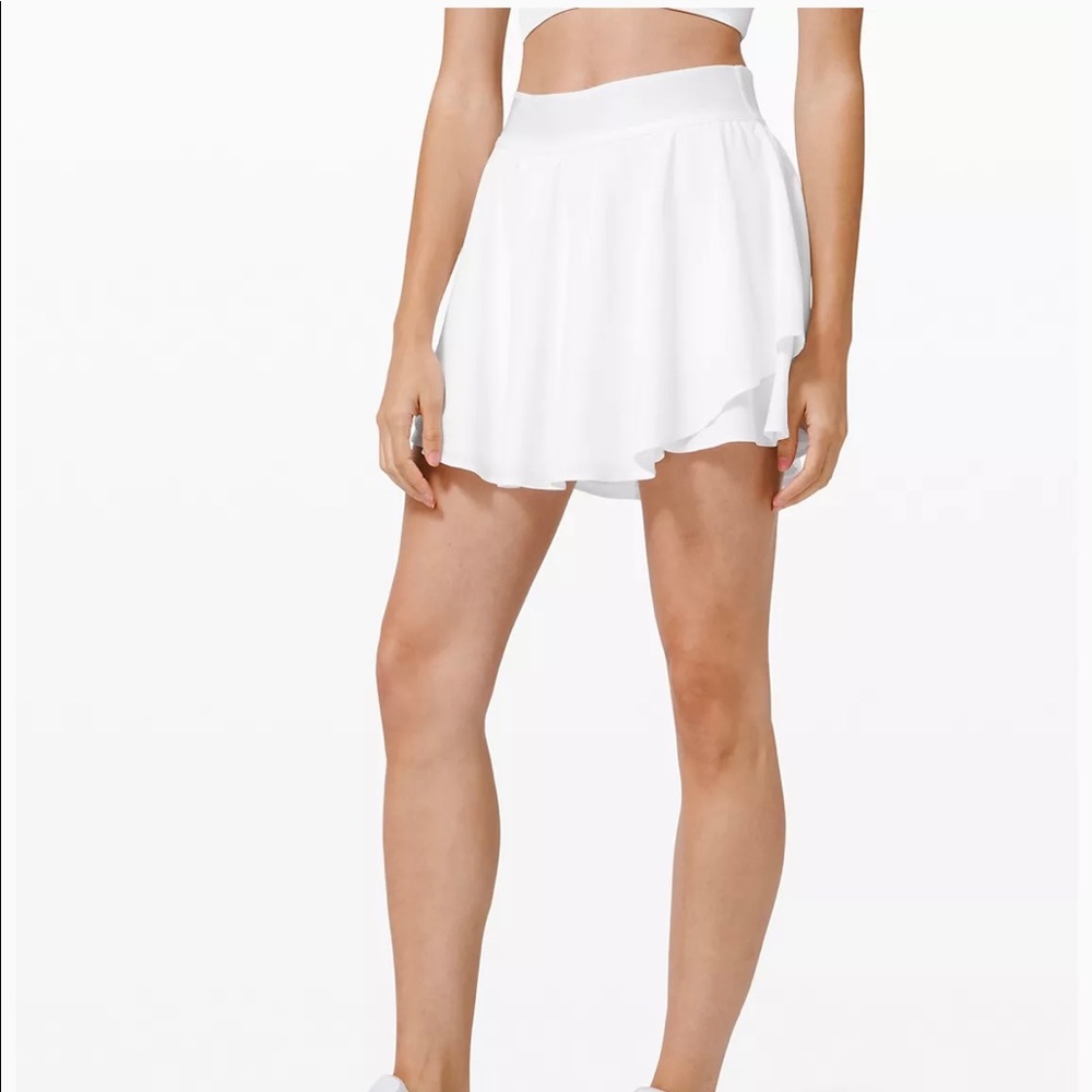 Lululemon Court Rival High-Rise Tennis Skirt Tall (worn)